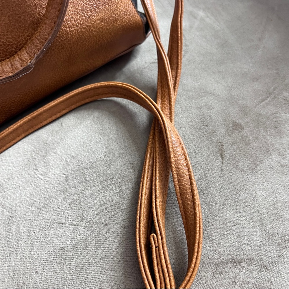 Polo by Ralph Lauren Brown and Black Shoulder Bag - Picture 9 of 10